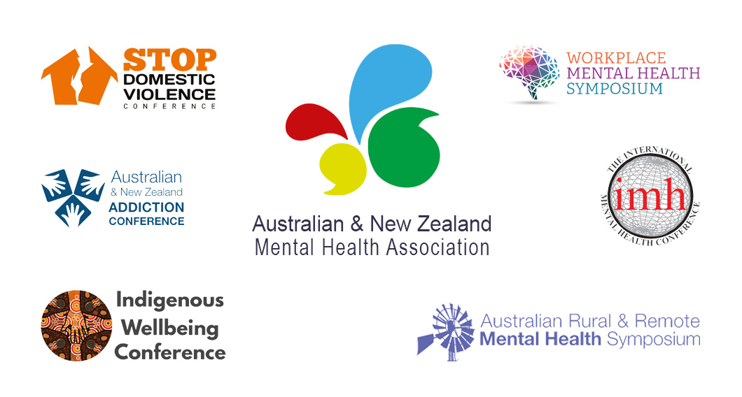 ANZMHA conference logos